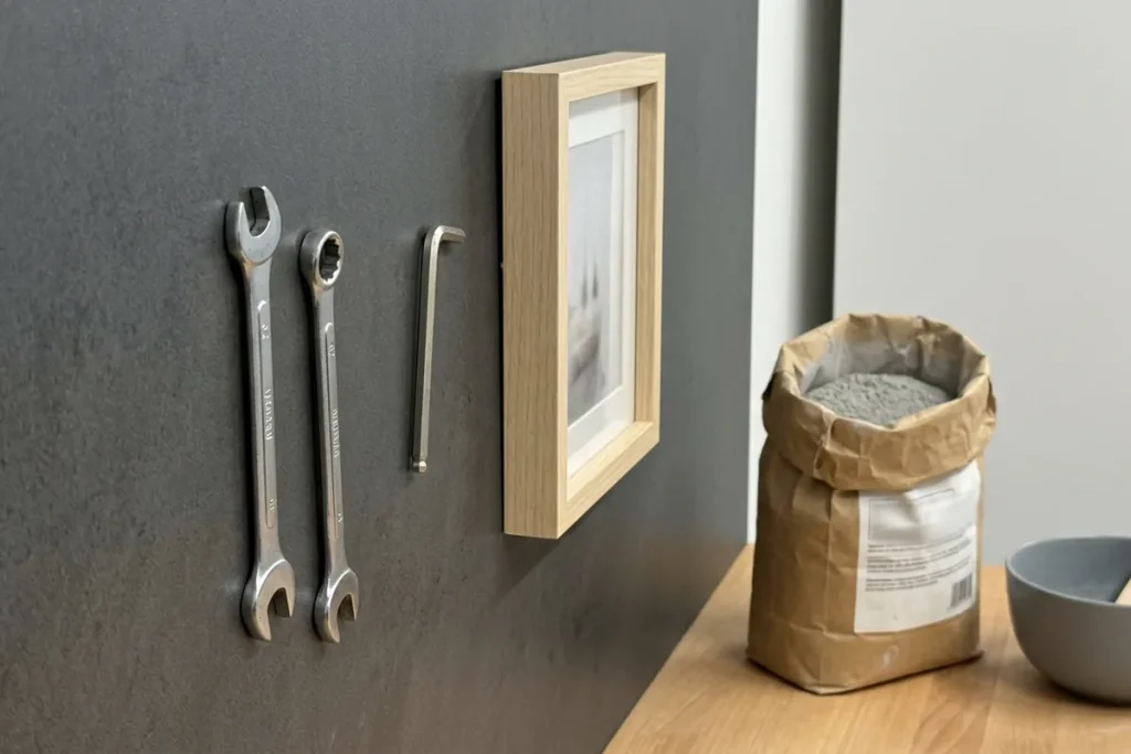 29-latek wynalazł "magnetyczny cement" – powiesisz obrazy bez ani jednego wiercenia w ścianie