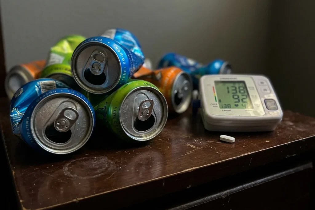 8 energetyków dziennie i nagły udar. To, co stało się z 50-latkiem, to mroczna przestroga dla każdego