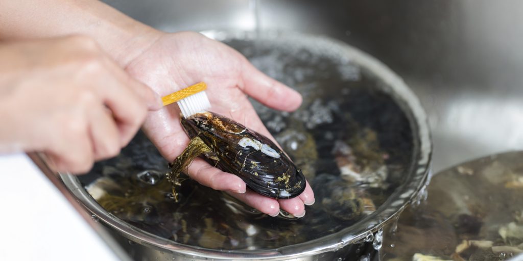 Jak czyścić małże, aby pozbyć się piasku raz na zawsze