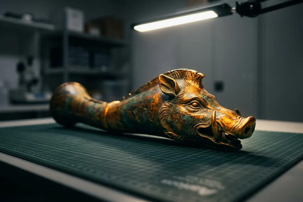 Archeologia świętuje historyczny przełom: odnaleziono mityczną celtycką trąbę wojenną w niemal idealnym stanie