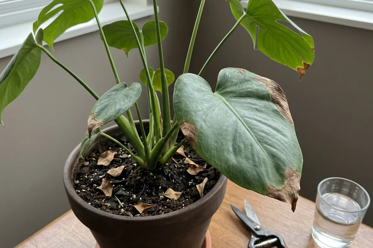 Brązowe i suche końcówki liści? To sygnał ostrzegawczy – sprawdź, jak uratować swoje rośliny