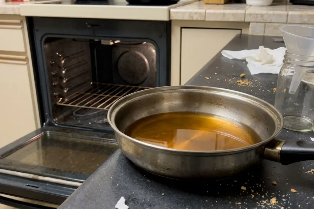 Czy można trzymać patelnię z olejem w piekarniku? To musisz wiedzieć o ponownym smażeniu