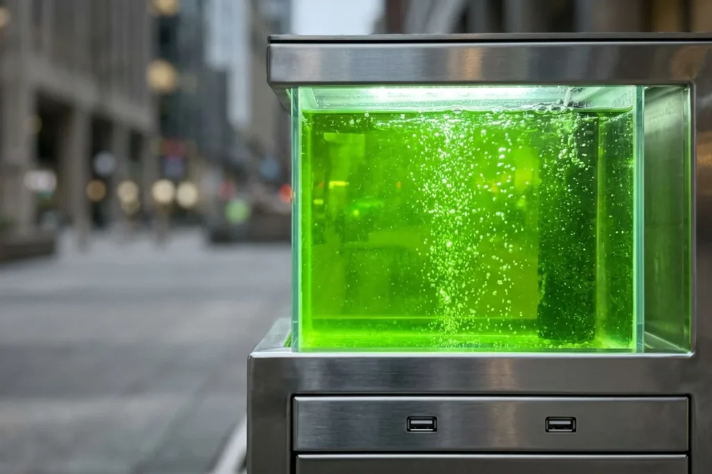 Czym jest „płynne drzewo”? Ten wynalazek oczyszcza miejskie powietrze tak skutecznie jak 30 drzew