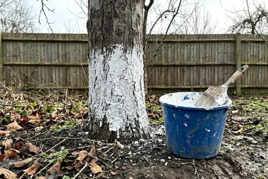 Dlaczego maluje się pnie drzew na biało i jakie daje to korzyści?