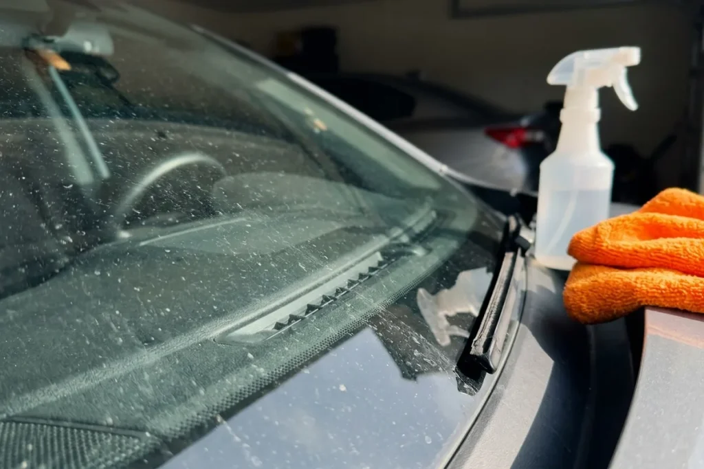 Dlaczego warto spryskać przednią szybę samochodu octem i co to właściwie daje?