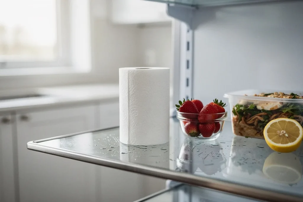 Dlaczego warto włożyć rolkę papieru toaletowego do lodówki?