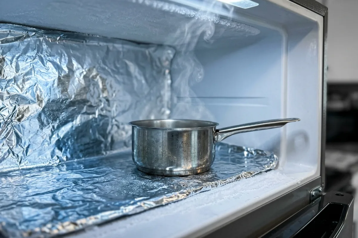 Żegnaj lodzie w zamrażarce: Genialny trik na rozmrażanie bez wyłączania lodówki z prądu