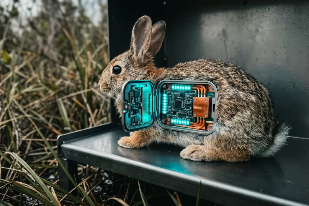 Futrzaste pułapki w Everglades czyli jak robotyczne króliki ratują Florydę przed pytonami