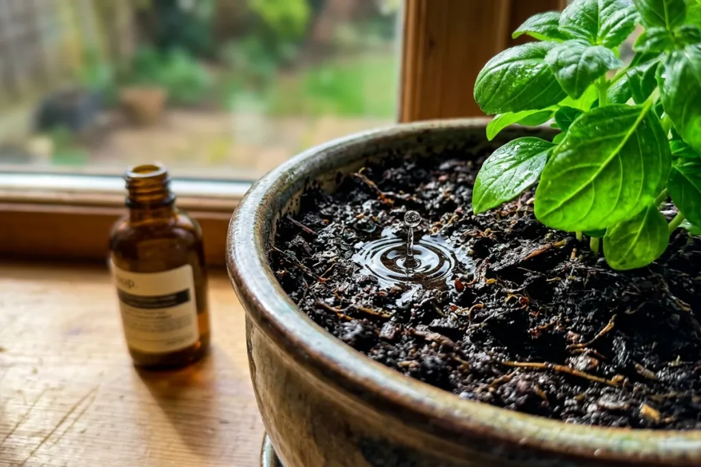 Jedna kropla do doniczki wystarczy, by mizerne kwiaty wystrzeliły w górę jak szalone