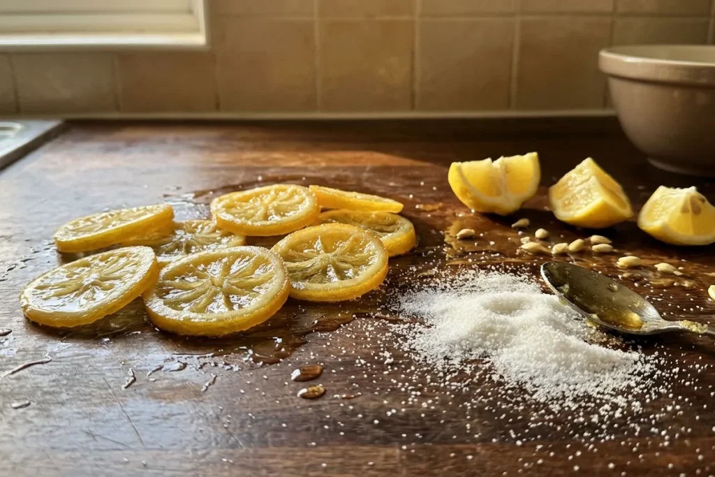 Kandyzowane cytryny idealne za każdym razem: domowy sposób na miękką skórkę, która nigdy nie twardnieje