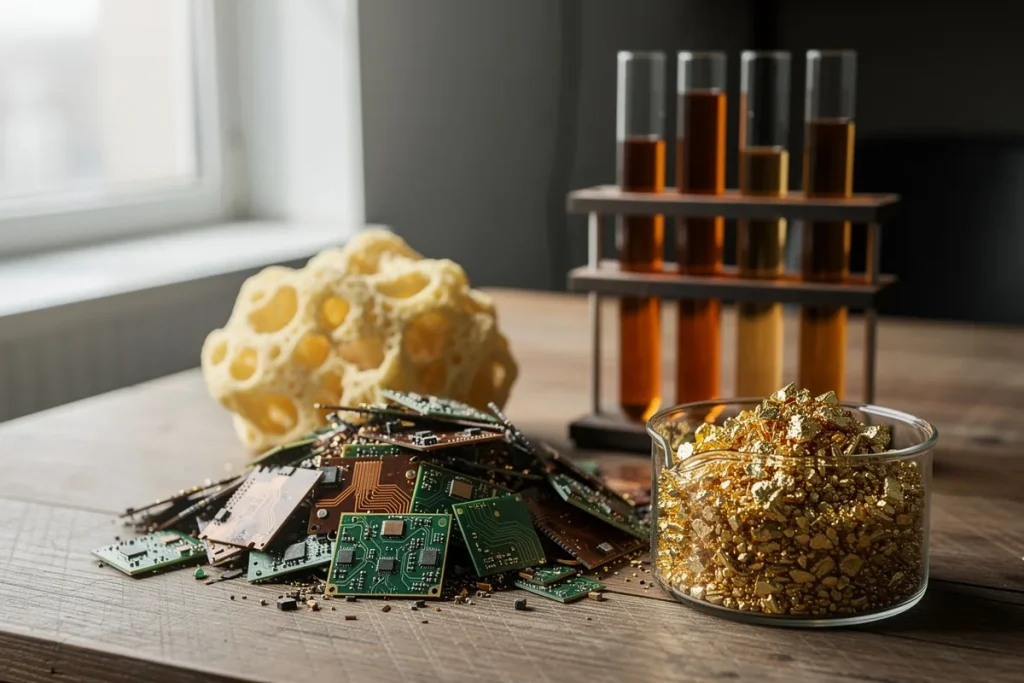 Śmieci kryją w sobie złoto 22-karatowe: jak naukowcy potrafią je odzyskać