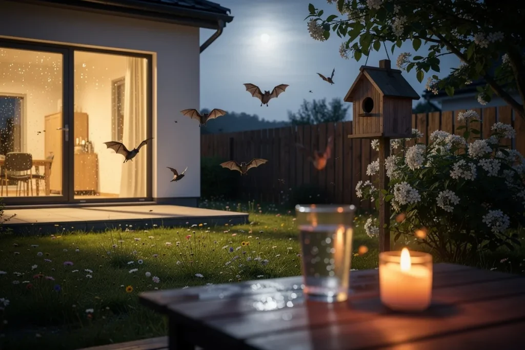 Murciaki latające nocą po domu lub ogrodzie – co to znaczy i dlaczego to dobry znak