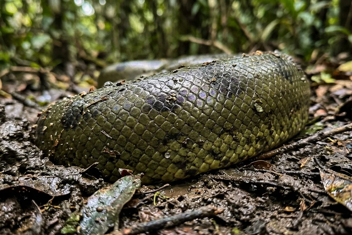 Myśleli, że to pień drzewa, a on nagle zaczął pełznąć: Gigant z Amazonii, który przeraził ekipę Willa Smitha