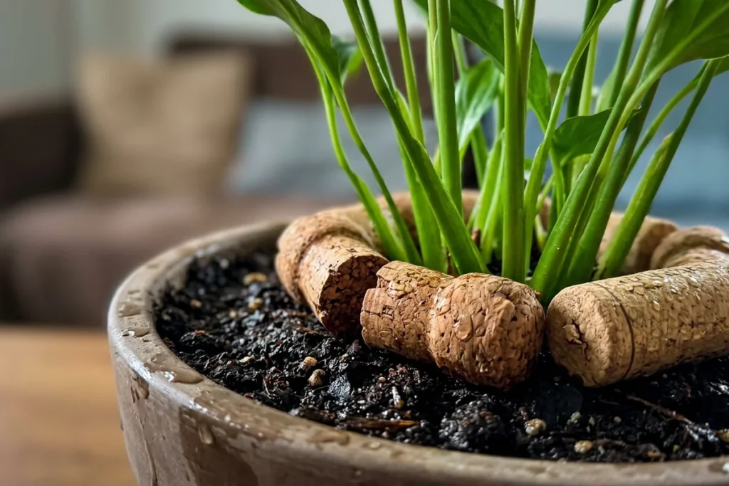 Nie wyrzucaj korków po winie do śmieci, Twoje rośliny domowe oszaleją na ich punkcie