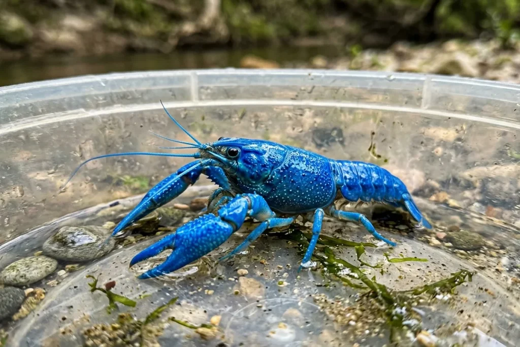 Niebieski "diabeł" w rzece Tormes. Niezwykły połów wędkarza wywołał alarm służb