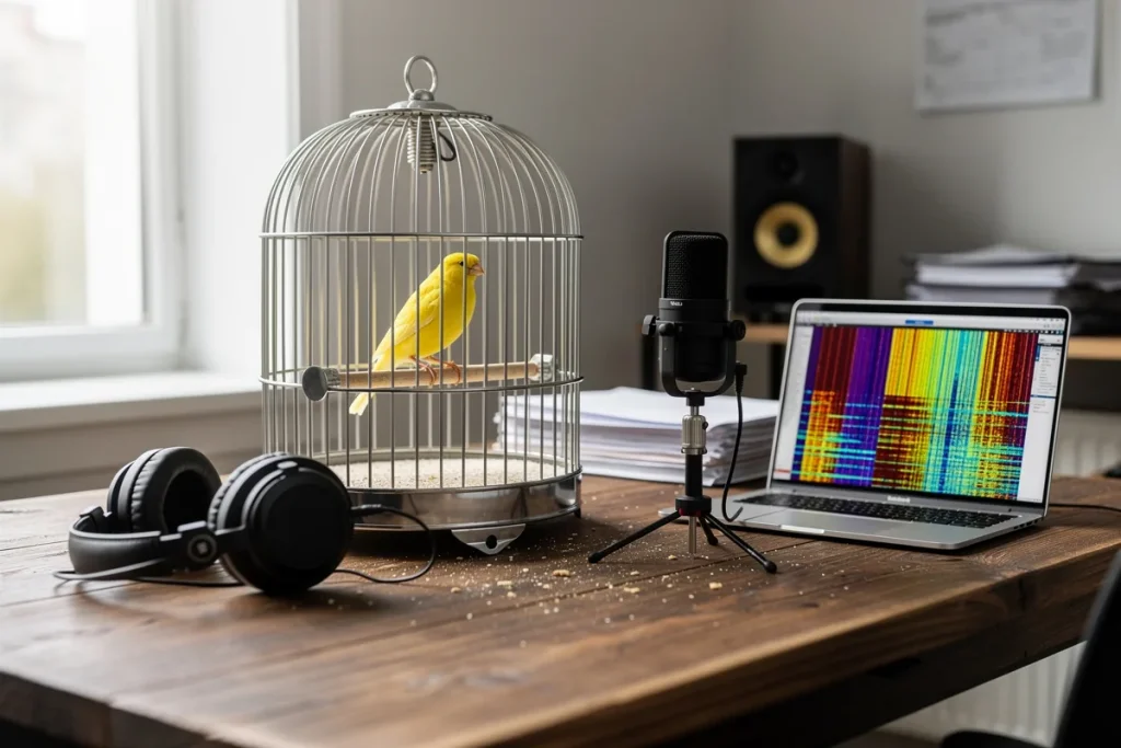 Śpiew kanarków może pomóc rozszyfrować ludzki język