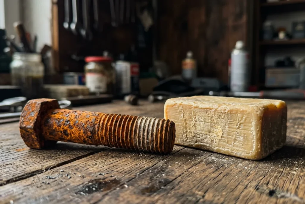 Potrzyj śrubę mydłem, a zapomnisz o siłowaniu się z rdzą. Prosty trik, który ratuje każdą naprawę