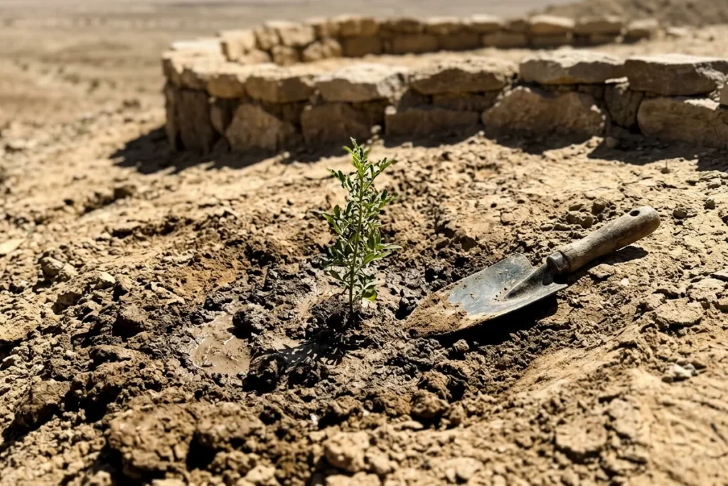 Pustynia w Arabii Saudyjskiej znów nasiąka wodą: Jak proste triki ratują glebę przed suszą?