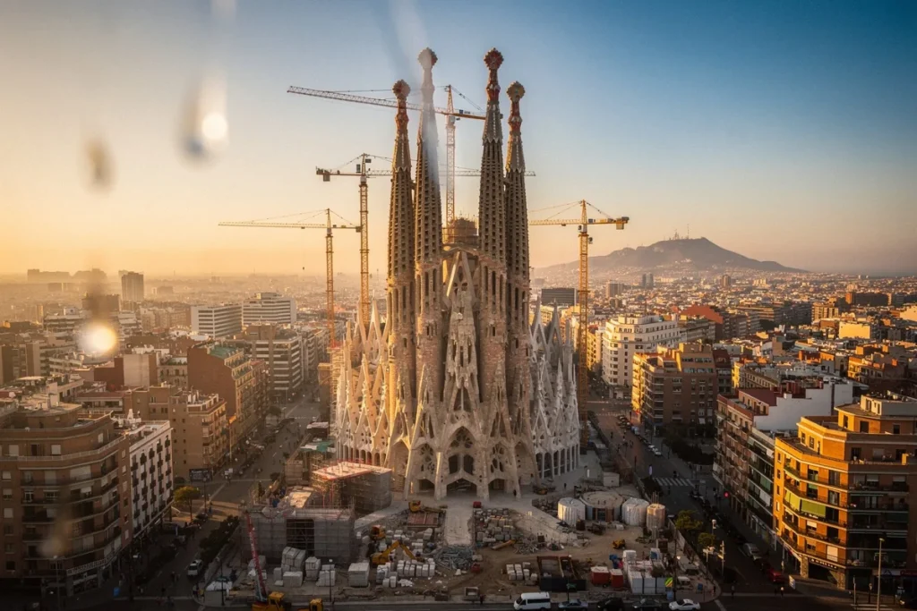 Sagrada Familia bije wszelkie rekordy: architektoniczny sekret najwyższego kościoła świata