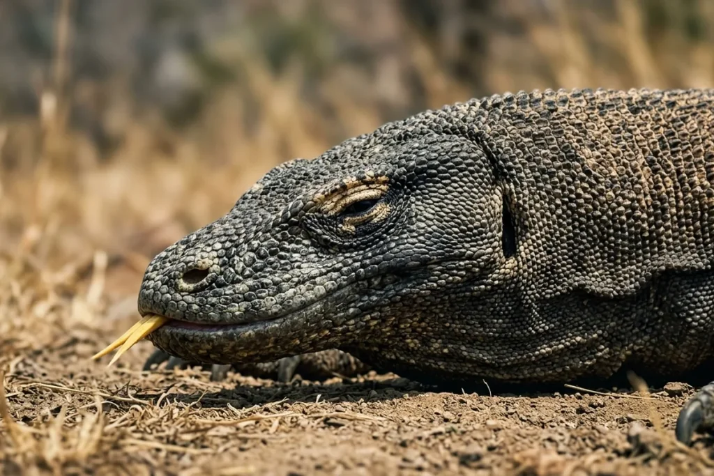 Smok z Komodo pożera ofiary równe swojej wadze. Poznaj sekrety największej jaszczurki świata