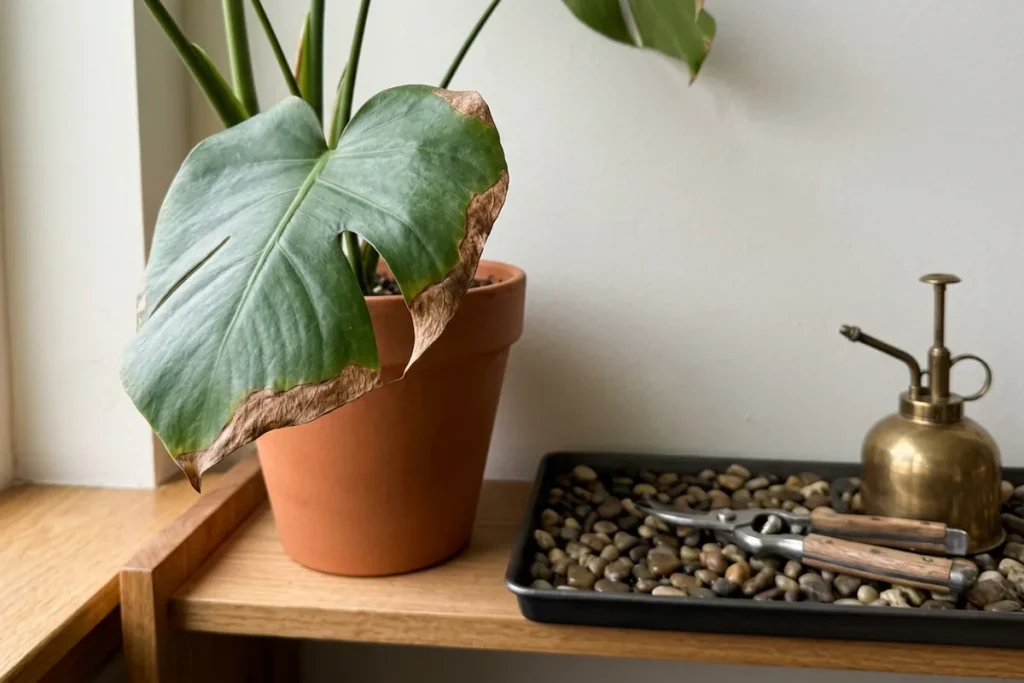 To nie tylko kwestia podlewania: dlaczego końcówki liści Twoich roślin brązowieją?