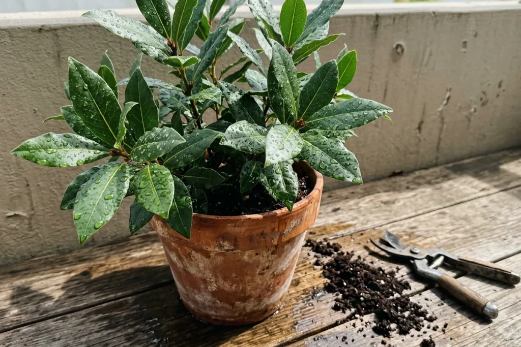 Uprawa bujnego laurowca na balkonie: prosty sposób, by uniknąć suchych liści i brzydkich zapachów