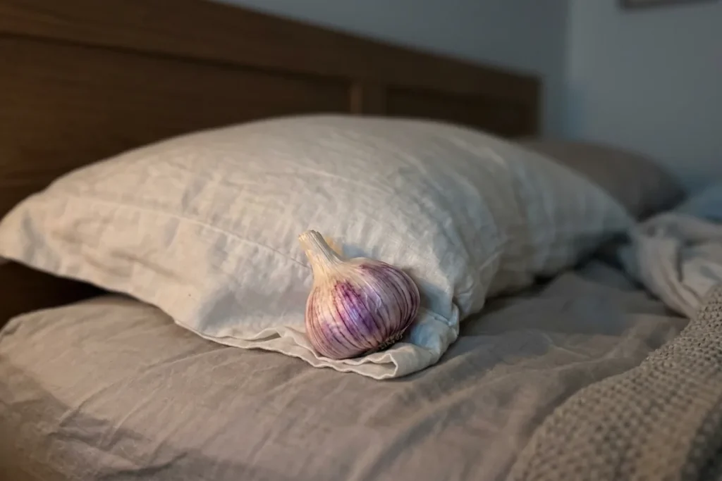 Włóż jeden ząbek pod poduszkę i zobacz, co stanie się rano – trik z czosnkiem, który odmieni Twój sen