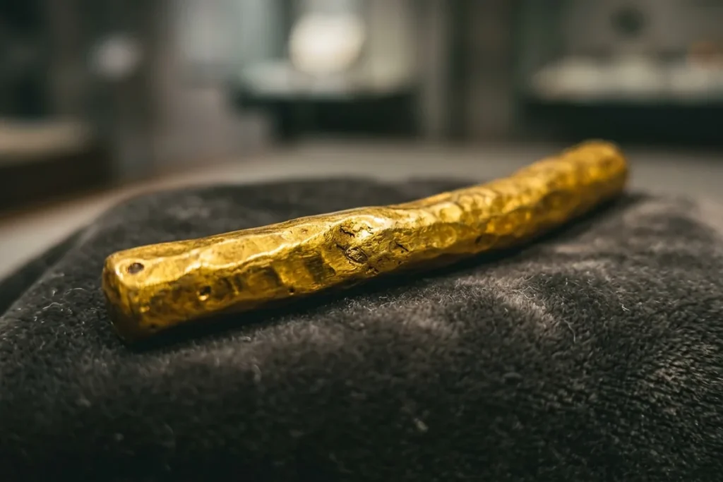 Znalazła "kawałek drutu" na polu w Whitwell. To złoty skarb z zamierzchłej przeszłości