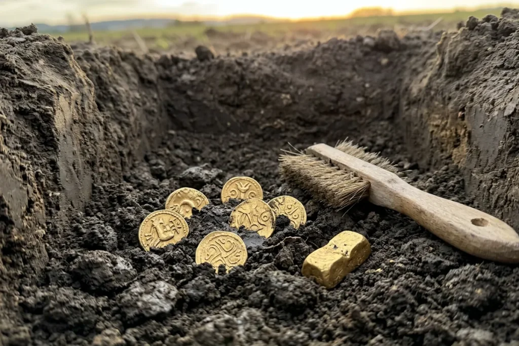 Znalezisko stulecia: Na czeskim polu odkryto monety i sztabki złota z czasów Celtów