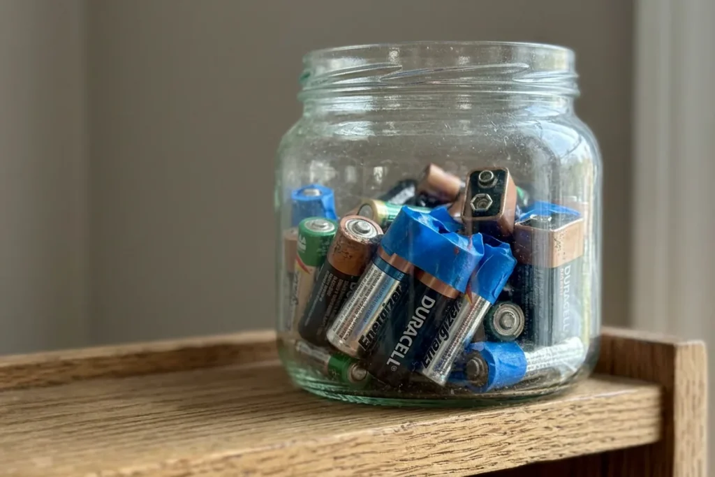 Zużyte baterie w domu? Nie wrzucaj ich do szuflady – oto jak przechowywać je bezpiecznie