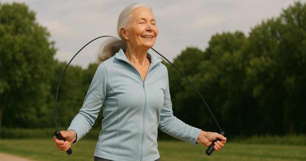 Skacz po zdrowie: Naukowcy odkryli prosty sposób na betonowe kości u seniorów