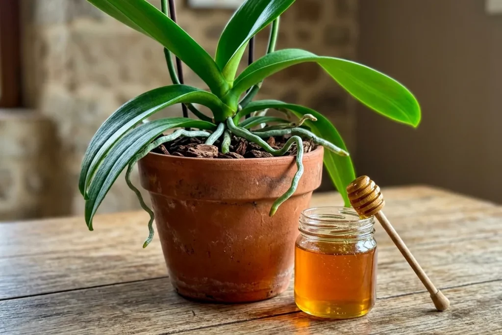 Twoje orchidee marnieją w oczach? Ta jedna sztuczka z miodem zmusi je do kwitnienia