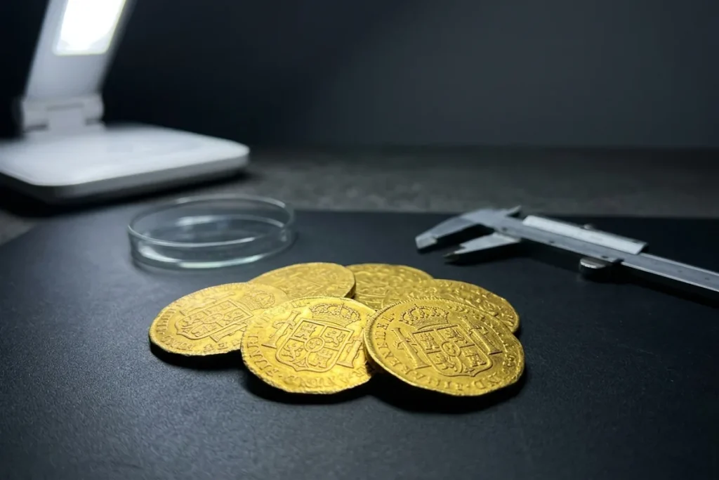 Złoty blask pod falami: Nurkowie odkryli fortunę wartą milion dolarów we wraku u wybrzeży Florydy